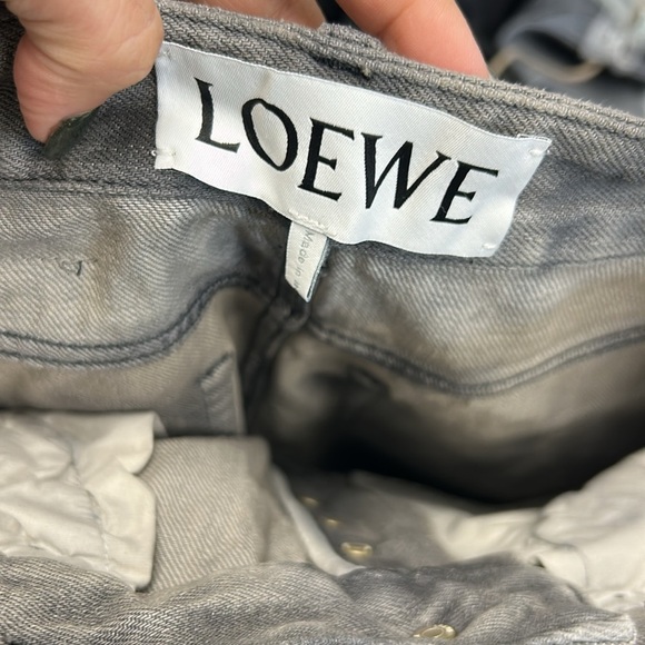 LOEWE HIGH WAISTED DENIM JEANS - Picture 6 of 7